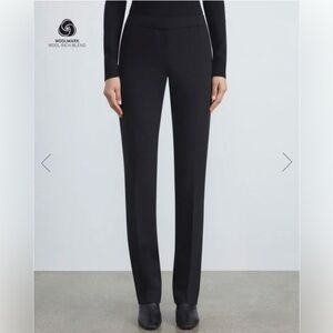 Lafayette 148 New York Wool Double Face Barrow Pant